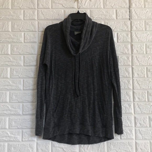 Athleta Tops - Athleta drawstring cowl neck athletic top